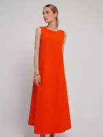 Платье Pompa, размер 46, оранжевый