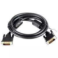 Кабель Telecom DVI-D - DVI-D (TCG441D), 1.8 м, 1 шт., черный