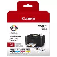 Картридж струйный Canon PGI-1400XL CMYK 9185B004 для МВ2040/2340(4шт/уп)