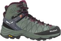 Ботинки Salewa WS ALP TRAINER 2 MID GTX Duck Green/Rhododendon (UK:4)