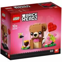 Сувенирный набор LEGO BrickHeadz 40379 Сувенирный набор Мишка на День св. Валентина