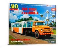 Model kit ЗИЛ-130В1 с п/п АППА-4 / model kit ЗИЛ-130В1 с п/п АППА-4