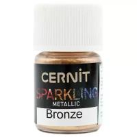 CE6100003 Мика-порошок (слюда) Metallic /металлик 'SPARKLING POWDER' 3 гр. Cernit (058 bronze/бронза)