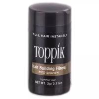 Toppik Загуститель волос Hair Building Fibers, medium brown