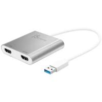 Переходник j5create USB 3.0 to Dual HDMI Multi-Monitor Adapter (JUA365)