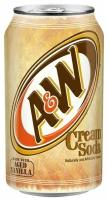 Напиток газированный A&W Cream Soda, 12 шт х 355 мл