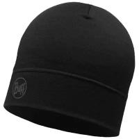 Шапка Buff Lightweight Merino Wool Hat Solid Black (US:one size) 113013.999.10.00