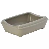 Moderna туалет-лоток Arist-o-tray M c бортом 43x30x12h см, серый