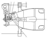 Суппорт тормозной зад лев Trialli CF 095113