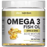 Омега жирные кислоты aTech Nutrition Omega 3 1360 мг (180 капсул), нейтральный