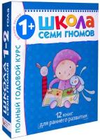 Школа Семи Гномов 1-2 года. Полный годовой курс (12 книг с картонной вкладкой)