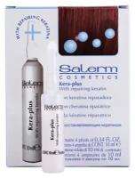 Salerm Kera-Plus Кондиционирующий лосьон для выпрямления волос, 8х4х13 мл