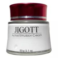 Jigott Интенсивно увлажняющий крем для лица / Active Emulsion Cream, 50 мл