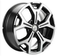 Колесный диск Khomen Wheels KHW1710 (Coolray) 6,5x17 5x114,3 D54,1 ET45 Black-FP