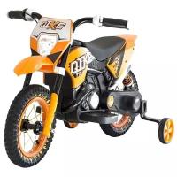 Qike TD Orange 6V Детский кроссовый электромотоцикл QK-3058-ORANGE