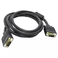 Кабель Exagate VGA (m) / VGA (m) (EX138950RUS) 5м, черный