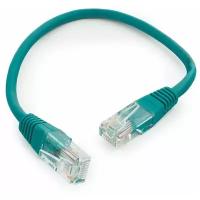 Кабель патч-корд UTP Cablexpert RJ-45, 0,25 м, PP12-0.25M/G, зеленый