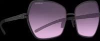 Титановые солнцезащитные очки GRESSO Josephine - квадратные / фиолетовые градиентные
