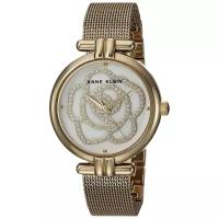 Наручные часы ANNE KLEIN Crystal Metals 3102MPGB, золотой, желтый