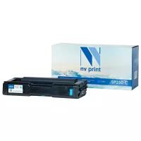 Лазерный картридж NV Print NV-SP250C для для Ricoh Aficio SPC250DN, SPC260, SPC261 (совместимый, голубой, 1600 стр.)