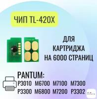 Чип TL-420X для Pantum для картриджа P3010/P3300/M6700/M6800/M7100/M7200/M7300, 6K