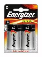 Алкалиновые батарейки Energizer D Base (PLUS, MAX) LR14/E95D – 2 шт