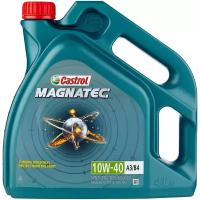 Полусинтетическое моторное масло Castrol Magnatec 10W-40 А3/В4, 4 л, 4 шт