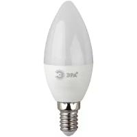 Лампа светодиод 9Вт свеча Е14 2700К 720Лм матовая LED B35-9W-827-E14 ЭРА