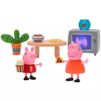 Игровой набор Intertoy Peppa Pig Пеппа и Мама смотрят фильмы 35354