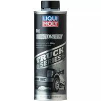 LIQUI MOLY 20998 Антифрикционная присадка в моторное масло с дисульфидом молибдена для тяжелых внедорожников и пикапов Truck Series Oil Treatment- 0.5 л