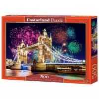 Castorland Tower Bridge, London, England (B-52028), 500 дет., 33х47х4.7 см, мультицвет