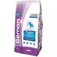 Gemon Dog Medium корм для взрослых собак средних пород тунец с рисом