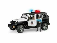 Внедорожник Bruder Jeep Wrangler Unlimited Rubicon Полиция, с фигуркой (02-526) 1:16 31 см