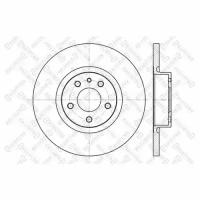 Диск тормозной передний Alfa Romeo 156 1.6-1.9JTd 97] STELLOX 60201017SX