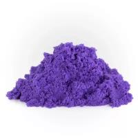 Кинетический песок LORI Домашняя песочница, фиолетовый, 0.14 кг, пластиковый контейнер