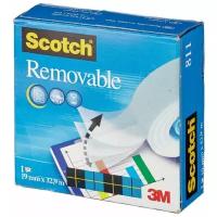 Scotch Лента клейкая Removable 811