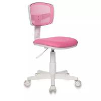 Компьютерное кресло Бюрократ CH-W299 детское, обивка: сетка/текстиль, цвет: TW-13A розовый