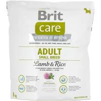 Сухой корм для собак Brit Care, гипоаллергенный, ягненок, с рисом (для мелких и карликовых пород)
