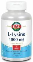 KAL L-Lysine 1000 мг (L-Лизин) 100 таблеток (KAL)