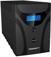 Источник бесперебойного питания Ippon Smart Power Pro II 1600 840Вт 1600ВА черный