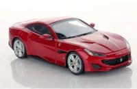 Bburago Коллекционная машинка Феррари 1:43 Ferrari Portofino, красная