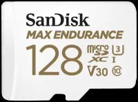 Карта памяти SanDisk microSDXC 128 ГБ Class 10, V30, A2, UHS-I, R/W 100/40 МБ/с, адаптер на SD, 1 шт., белый
