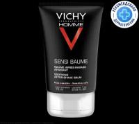 Vichy Homme Sensi Baume смягчающий бальзам с минералами после бритья для чувствительной кожи 75 мл 1 шт