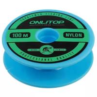 Монофильная леска ONLITOP Copolimer nylon d=0.35 мм, 100 м, 12 кг, бесцветный, 1 шт