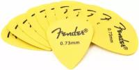 Медиатор FENDER 351 DURA-TONE .71 12 PK OLY средний, винтажный белый