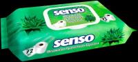 Senso влажная туалетная бумага 3 упаковки по 72 шт