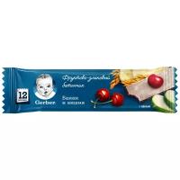 Gerber Фруктово-злаковый батончик с вишней и бананом (с 12 мес.), 25 г