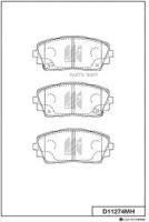 Колодки тормозные D11274MHMK
