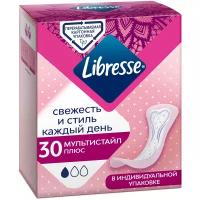 Либресс / Libresse Dailyfresh Multistyle Plus Ежедневные прокладки мультистайл плюс 30 шт