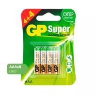 Батарейка GP Super Alkaline AAA, в упаковке: 8 шт